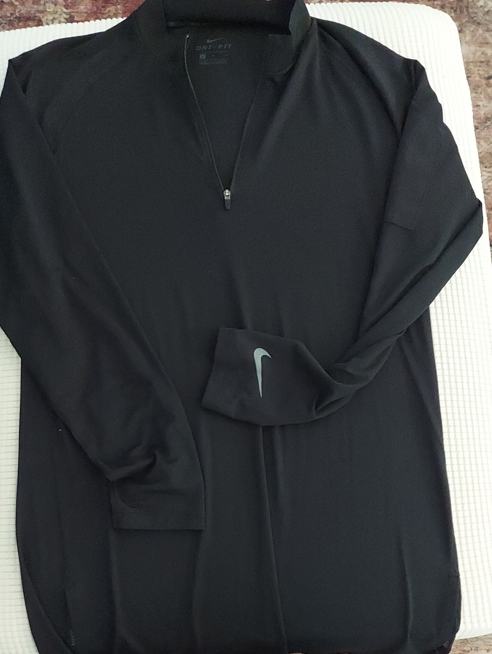 Nike Black Men’s Dri-FIT Half-Zip Training Pullover